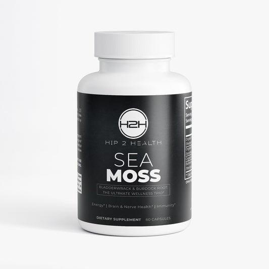 Sea Moss, Bladderwrack & Burdock Root: NEW PACKAGING